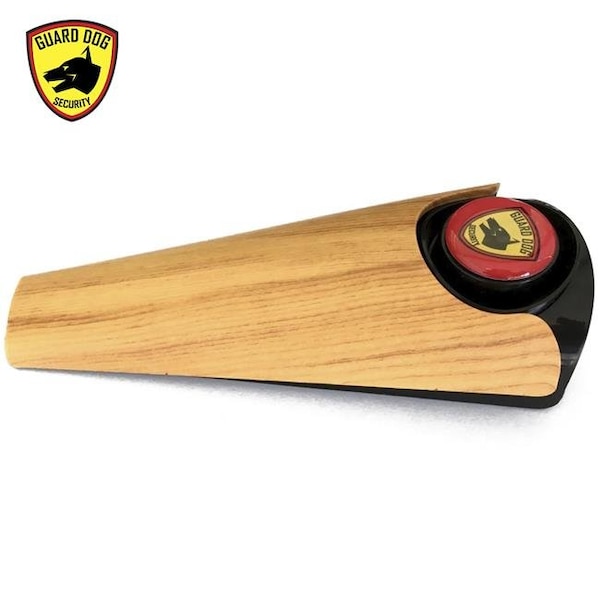 Guard Dog Security Guard Dog Security AL-GDDS1000W Woodgrain Door Stop Wedge Alarm AL-GDDS1000W - main